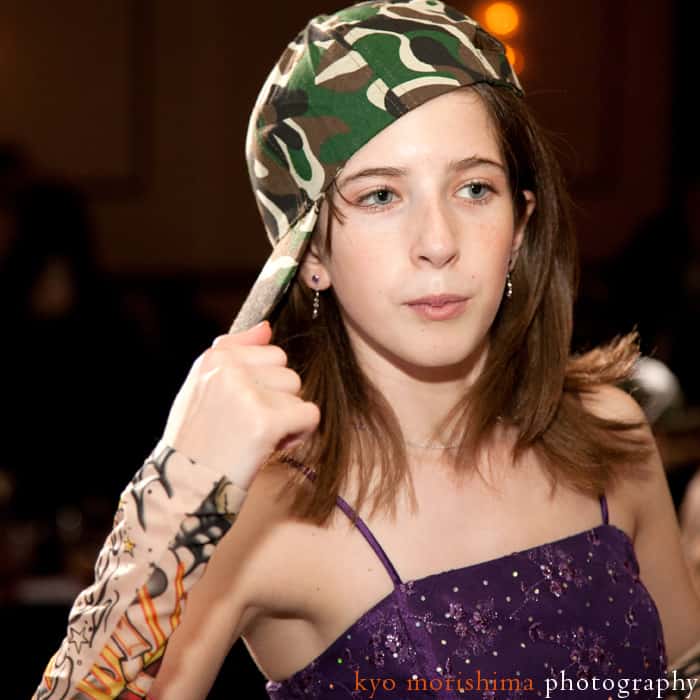 The guest of honor at Hilton Woodbridge bat mitzvah party, photographed by Metuchen photographer Kyo Morishima.