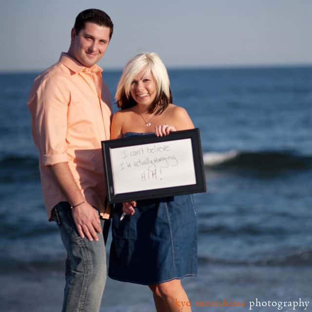 Asbury Park engagement portrait by NJ wedding photographer Kyo Morishima