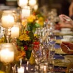 Guests enjoy dinner at Camden County Boathouse, catered by LePierre Caterers, photographed by NJ photographer Kyo Morishima