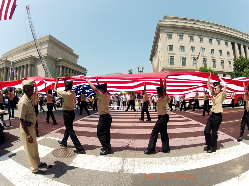 Picture of the day Memorial Day parade in Washington DC Kyo