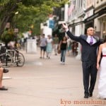 Princeton bride and groom, photographed by Princeton wedding photographer Kyo Morishima