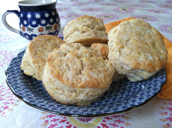 Cornmeal Biscuits baked by Janna Morishima