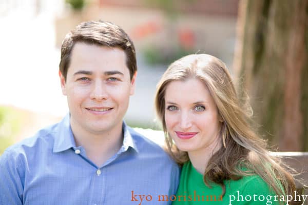 West Village engagement portrait by NYC engagement photographer Kyo Morishima