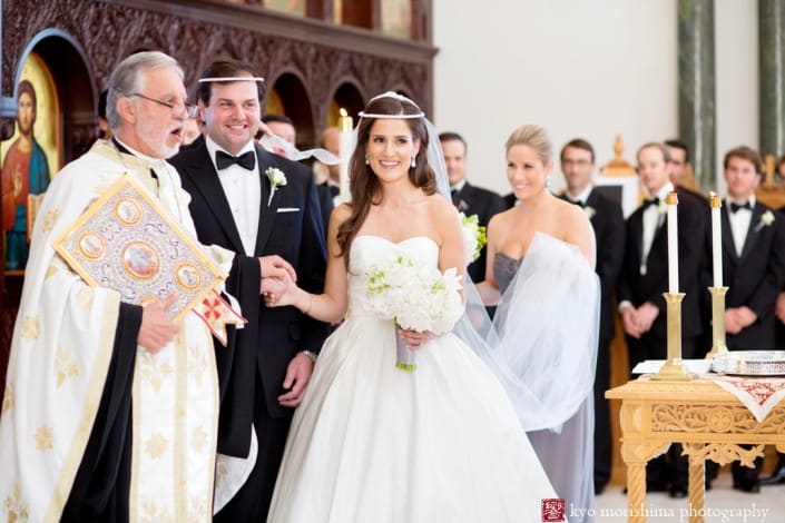 Wedding at Kimisis Southampton Greek Orthodox Church, photographed by Hamptons wedding photographer Kyo Morishima