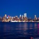A tilt-shift evening view of NYC from New Jersey, photographed by Kyo Morishima