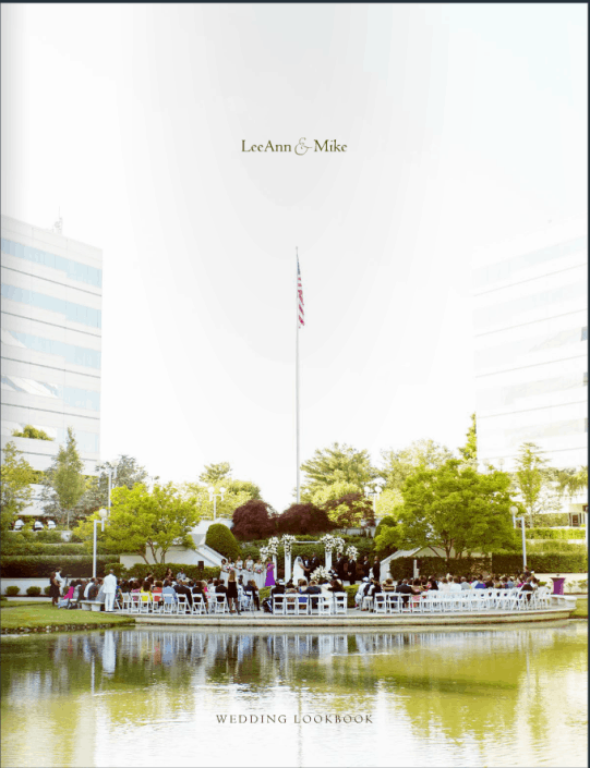 Wedding Lookbook: LeeAnn and Mike's office park wedding