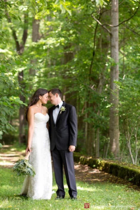 Kittatinny State Park wedding portrait photographed by NJ wedding photographer Kyo Morishima