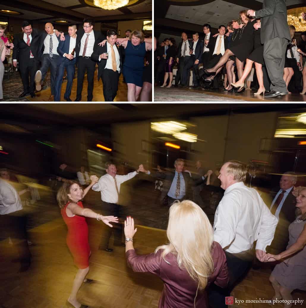 Dancing heats up at Westin Princeton wedding with music by Franklin & Alison Orchestra, photographed by Kyo Morishima