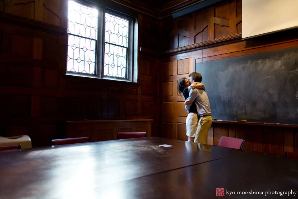 Princeton University classroom engagement photo photographed by Kyo Morishima