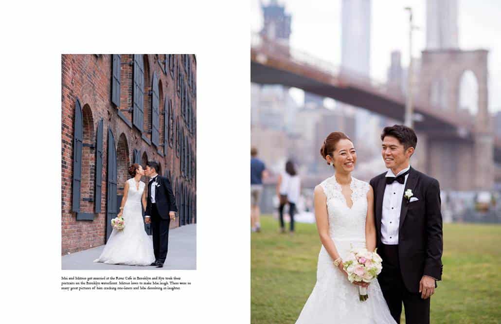 Japanese wedding portraits in Brooklyn