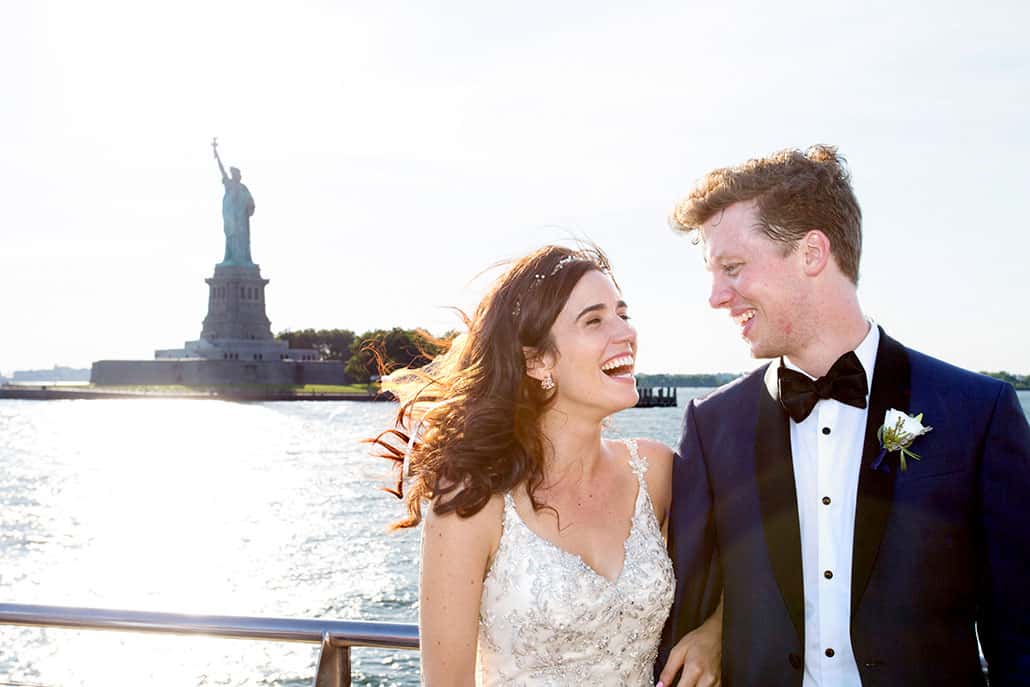 Statue of Liberty wedding portrait, NYC cruise by kyo morishima kmp20160826-437