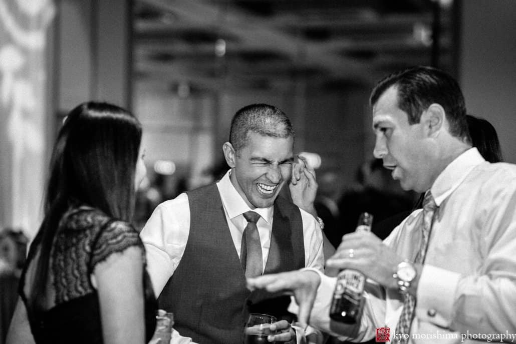 On the dance floor at Hyatt Regency Princeton wedding reception