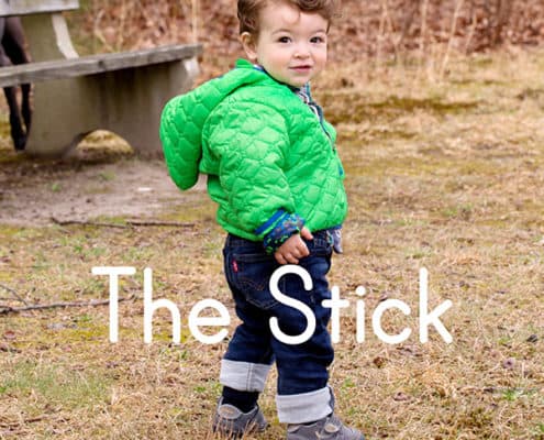 Custom board book story featuring documentary-style outdoor kids portraits with dogs at Cheesequake State Park in New Jersey, by NJ family photographer Kyo Morishima