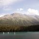 Lake St. Moritz in Switzerland, three sailboats, tree lined Swiss Alps, European destination wedding photography,