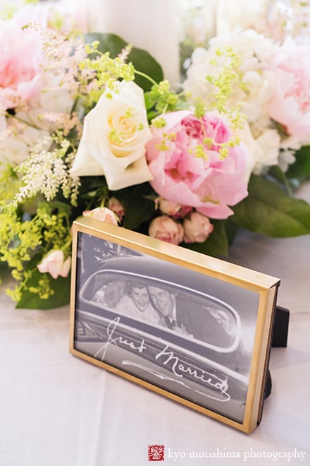 Late Spring Mercer County Boathouse NJ Wedding wedding table setting decor flowers sign