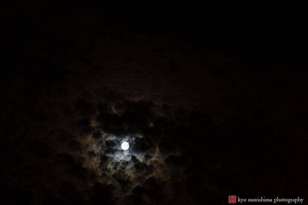 Moonlight sky in Hopewell NJ