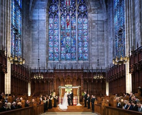 wedding ceremony Princeton University Chapel New Jersey Wedding by Kyo Morishima Photography