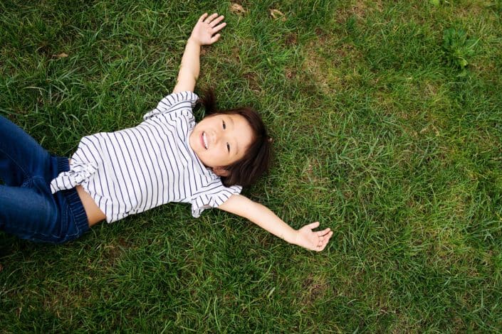 spring outdoor family girl portrait princeton nj university Prospect Gardens fun running campus Nassau St downtown looking up lifestyle commercial dad mom