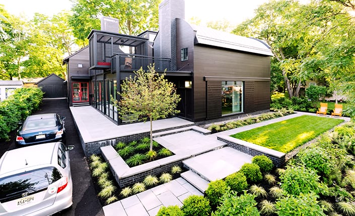 architect dream house architectural photographer: exterior birds-eye view of modern farmhouse home yard owner photography for entrepreneurs Manhattan personal blog photography commercial, editorial, lifestyle, branding and documentary portraits NYC Brooklyn Princeton NJ DE Delaware Philly Philadelphia 