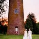 The Manor House Prophecy Creek PA wedding brides portrait dusk cylo