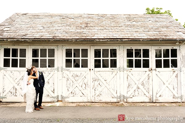 Updike Farmstead, Magnolia West Events, Sprouts Flowers, Princeton wedding, field, barn, bride and groom outdoor portrait, garage