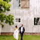 Updike Farmstead, Magnolia West Events, Sprouts Flowers, Princeton wedding, field, barn, bride and groom outdoor portrait, taking a walk
