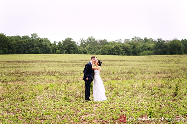 Updike Farmstead, Magnolia West Events, Sprouts Flowers, Franklin Alison Music, Emily’s Catering, Adams Rental, Princeton wedding, spring, bride and groom outdoor portrait