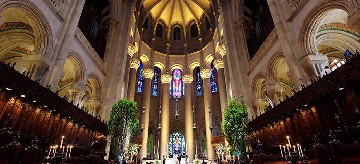 St. John the Divine wedding ceremony, NYC