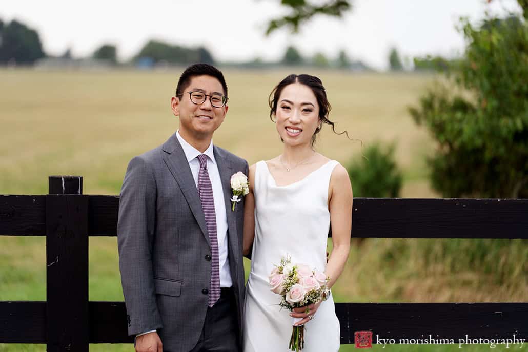 Spring, Princeton, NJ, wedding, St. Charles, Skillman Park bride and groom portrait newlyweds