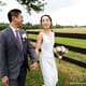 Spring, Princeton, NJ, wedding, St. Charles, Skillman Park bride and groom portrait newlyweds, taking a walk, smile