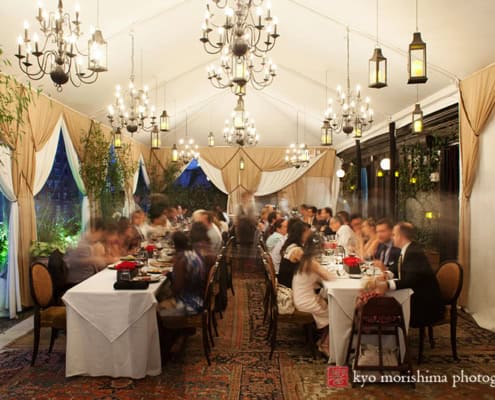 nomad hotel, roof top, wedding cocktail hour reception, fall, Manhattan new York, nyc, wedding, Kyo Morishima Photography, guests, toast, smiling