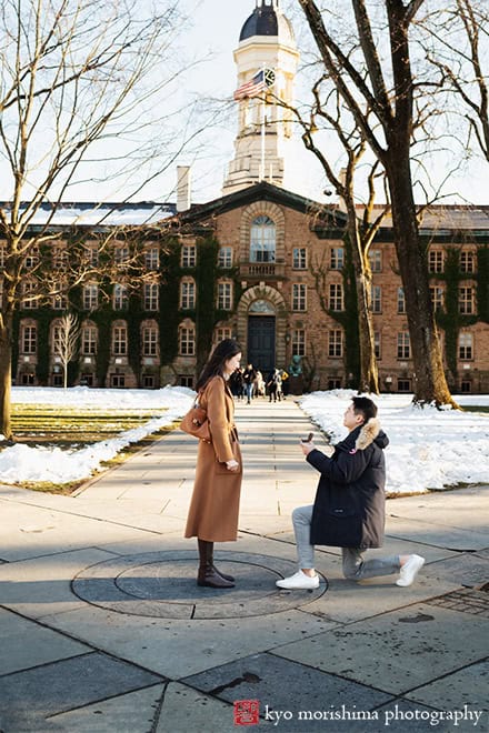 Winter Proposal Princeton Brooklyn Central Park Manhattan NYC NJ cover