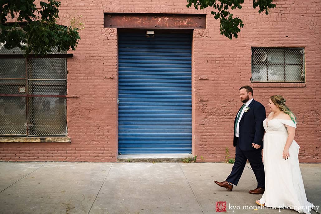 501 Union Gowanus Brooklyn documentary street life style wedding portrait