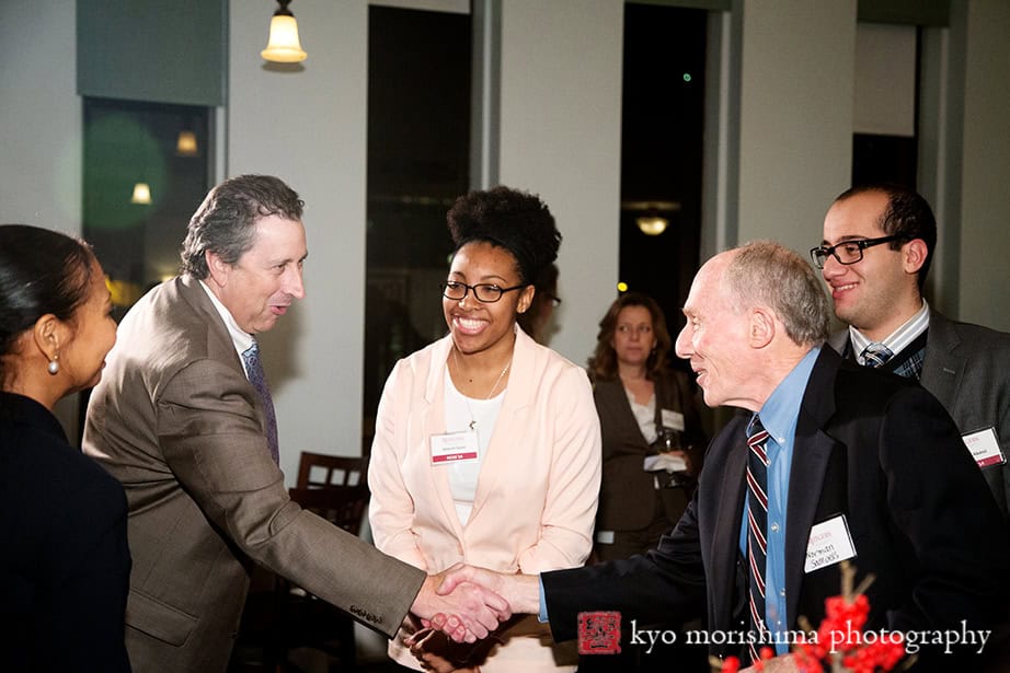 Corporate Event New York City Public Library Ball Room Manhattan NYC Reception Guests Introducing