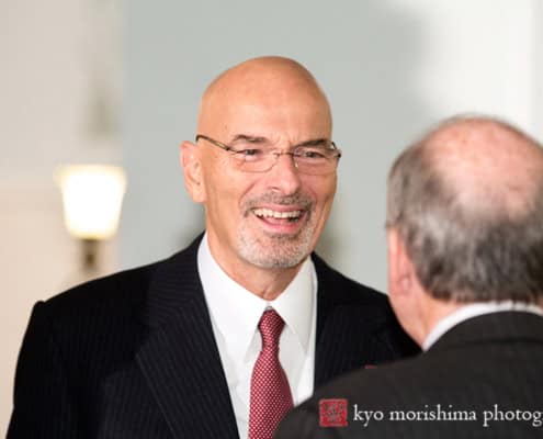 Rutgers University Corporate Event Hyatt Regency Jersey City on the Hudson NJ Guests Mingling Smiling