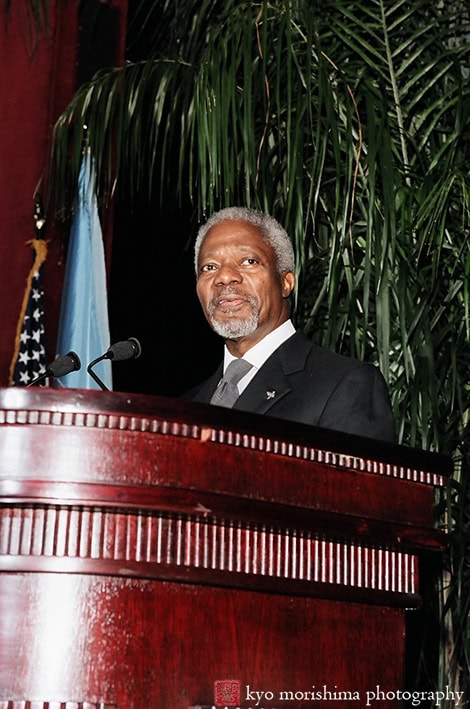 United Nation, vip gala, Oprah Winfrey, NYC, NJ, Waldorf Astoria Hotel, celebrity, Kofi Annan