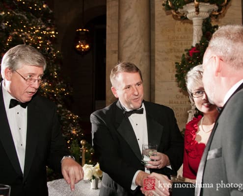 Corporate Event New York City Public Library Ball Room Manhattan NYC Reception Guests Introducing