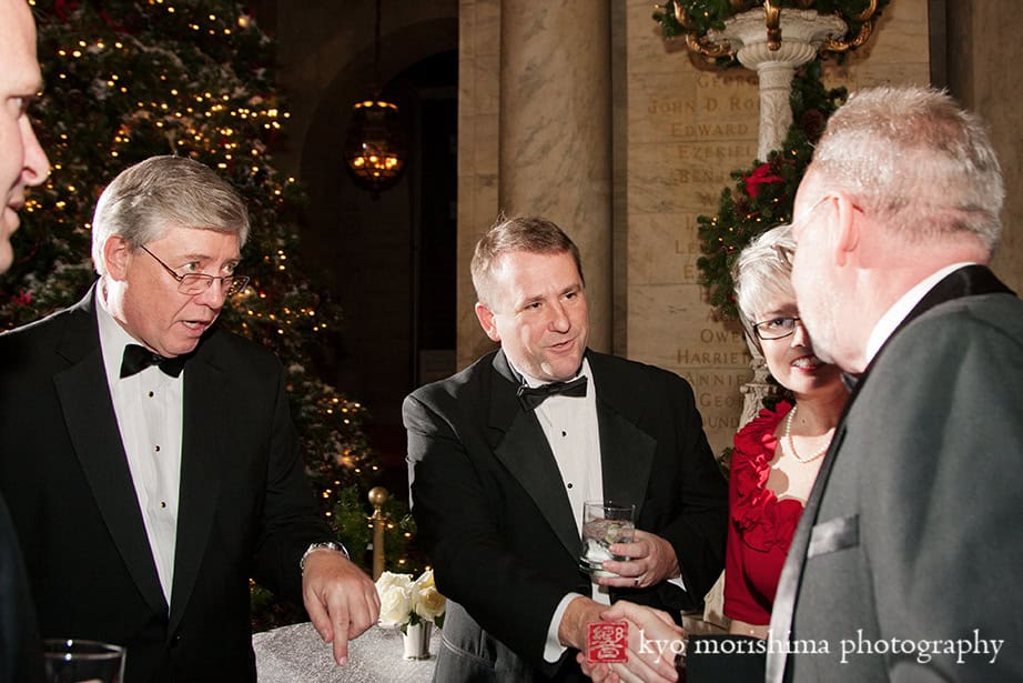 Corporate Event New York City Public Library Ball Room Manhattan NYC Reception Guests Introducing