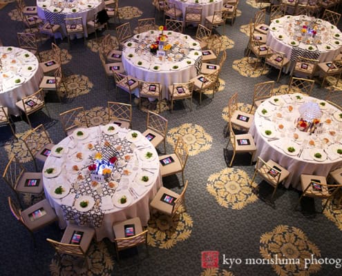 Cancer Institute of New Jersey Corporate Event The Palace at Somerset Park NJ Table Room Interior Setups