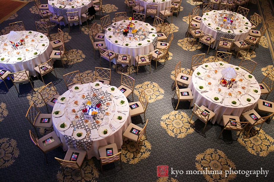 Corporate Event The Palace at Somerset Park NJ Table Room Interior Setups