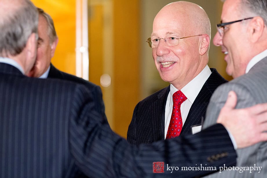 Rutgers University Corporate Event Hyatt Regency Jersey City on the Hudson NJ Guests Mingling Smiling