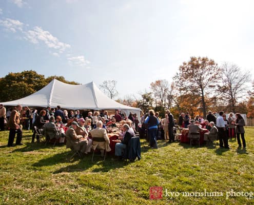 Insurance Pharmaceutical Corporate Event Far Hills Race Meeting NJ luncheon Horses In Action Food Company Catering Tent