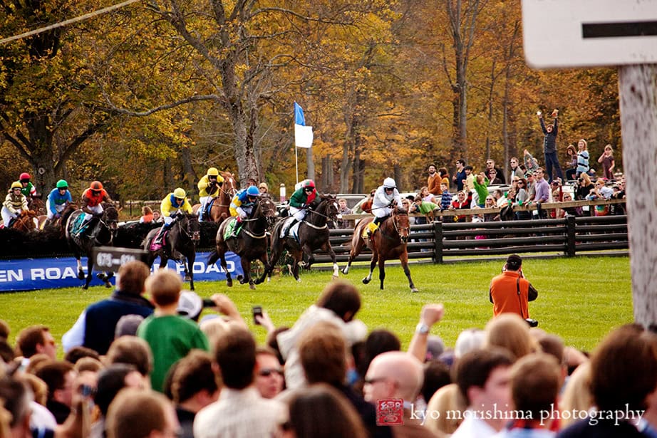 Corporate Event Far Hills Race Meeting NJ luncheon Horses In Action