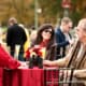 Corporate Event Far Hills Race Meeting NJ luncheon Guests Enjoying Laughing
