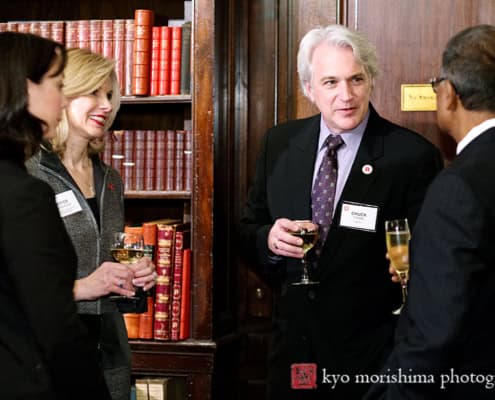 Corporate event Knickerbocker Club Manhattan NYC Guests Mingling