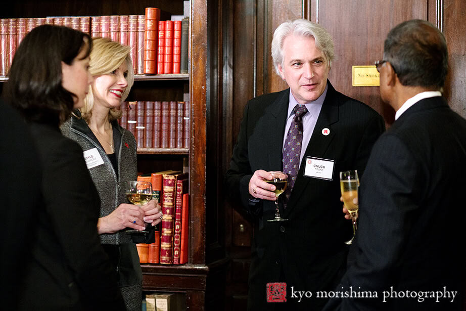 Corporate event Knickerbocker Club Manhattan NYC Guests Mingling