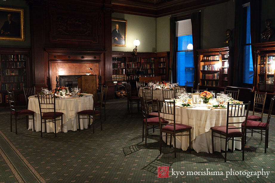 The Metropolitan Club Corporate event Manhattan NY Room Details Interior setups Photograph