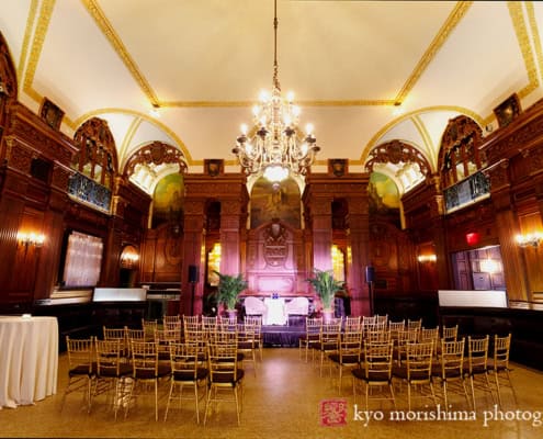 Corporate event Oak Room Plaza Hotel Manhattan NY Room Details Interior setups Photograph