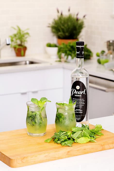 Still kitchen setups commercial editorial lifestyle alcohol cocktail party sponsored photograph Brooklyn NYC