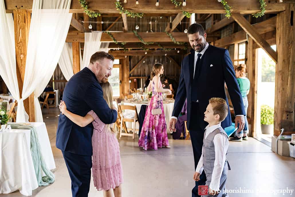 groom and groomsmen family Princeton NJ Updike Farmstead summer fall autumn Wedding